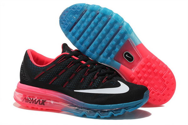 Mens Nike Air Max 2016 Shoes Pink Black Cheap